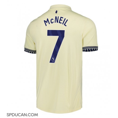 Muški Nogometni Dres Everton Dwight McNeil #7 Gostujuci 2025-26 Kratak Rukav